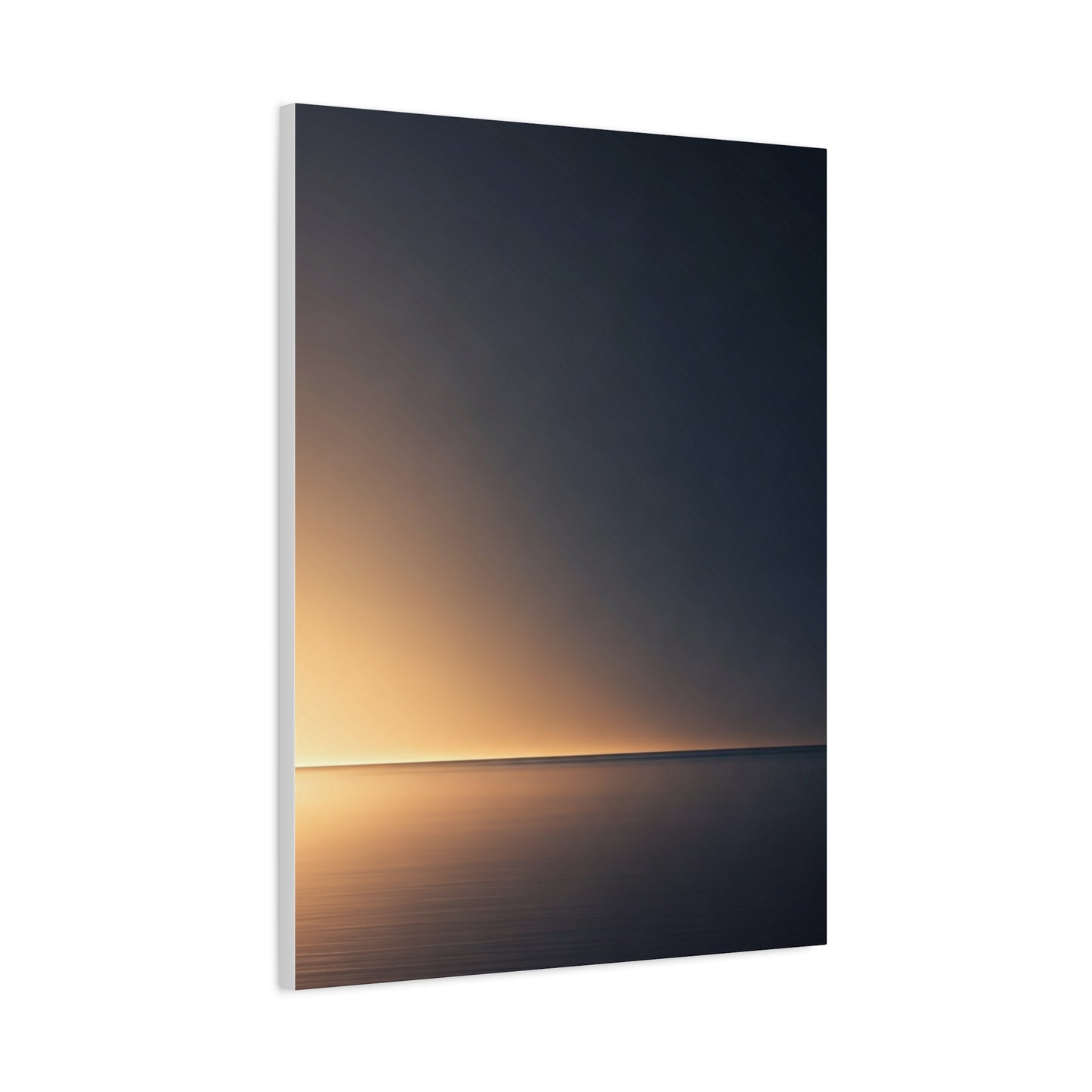Golden Horizon Gradient Wall Art & Canvas Prints