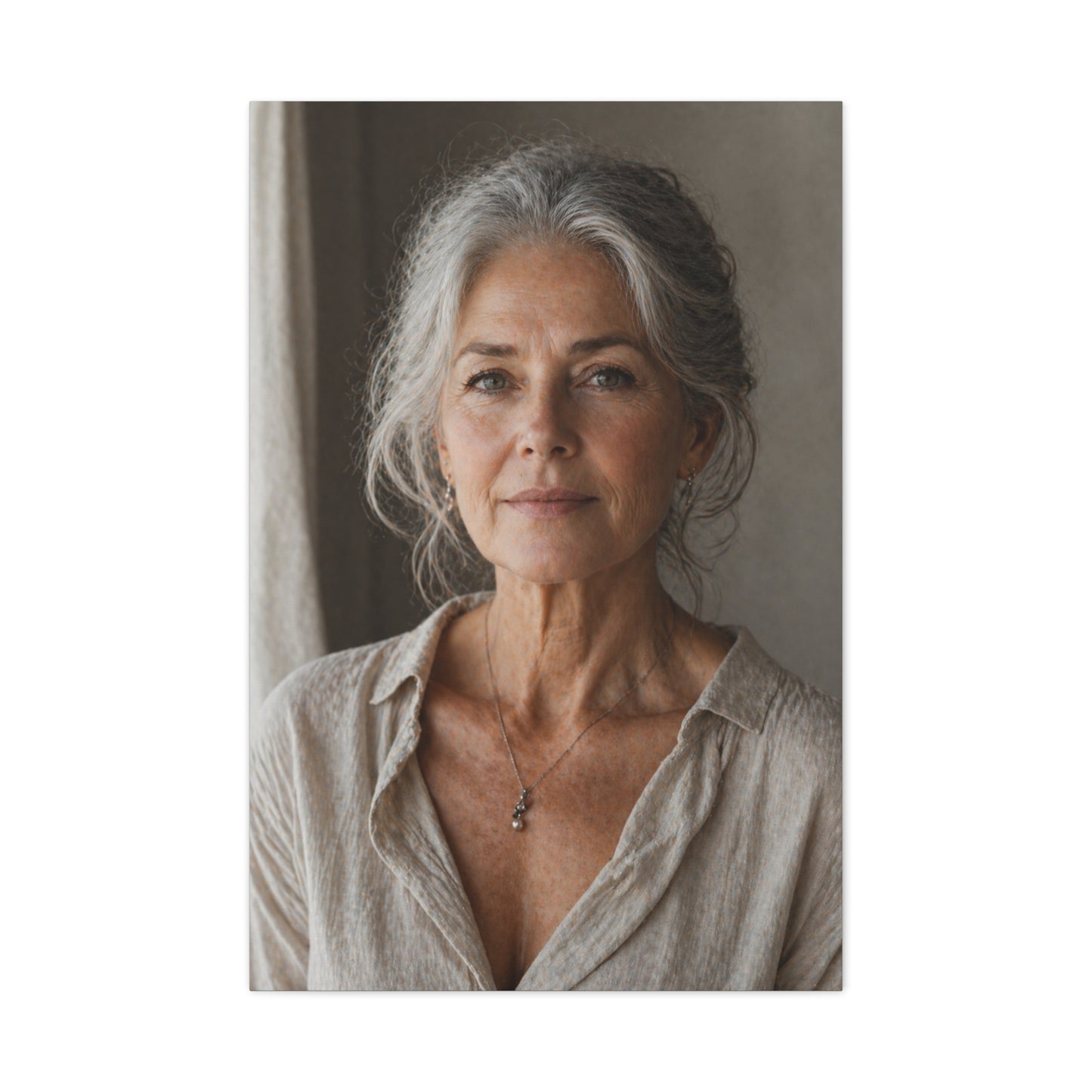 Mature Natural Light Portrait Wall Art & Canvas Print