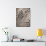 Antique Fern Herbarium Archive Wall Art & Canvas Print
