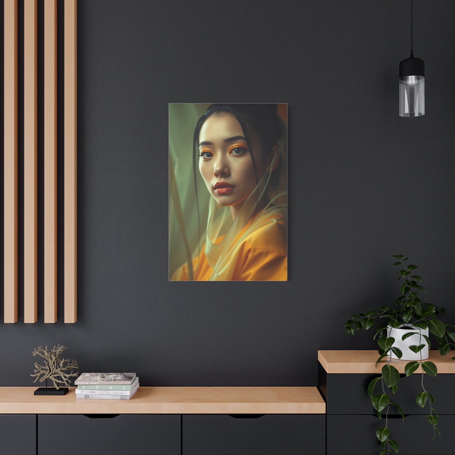 Golden Reverie Canvas Wall Art & Canvas Print
