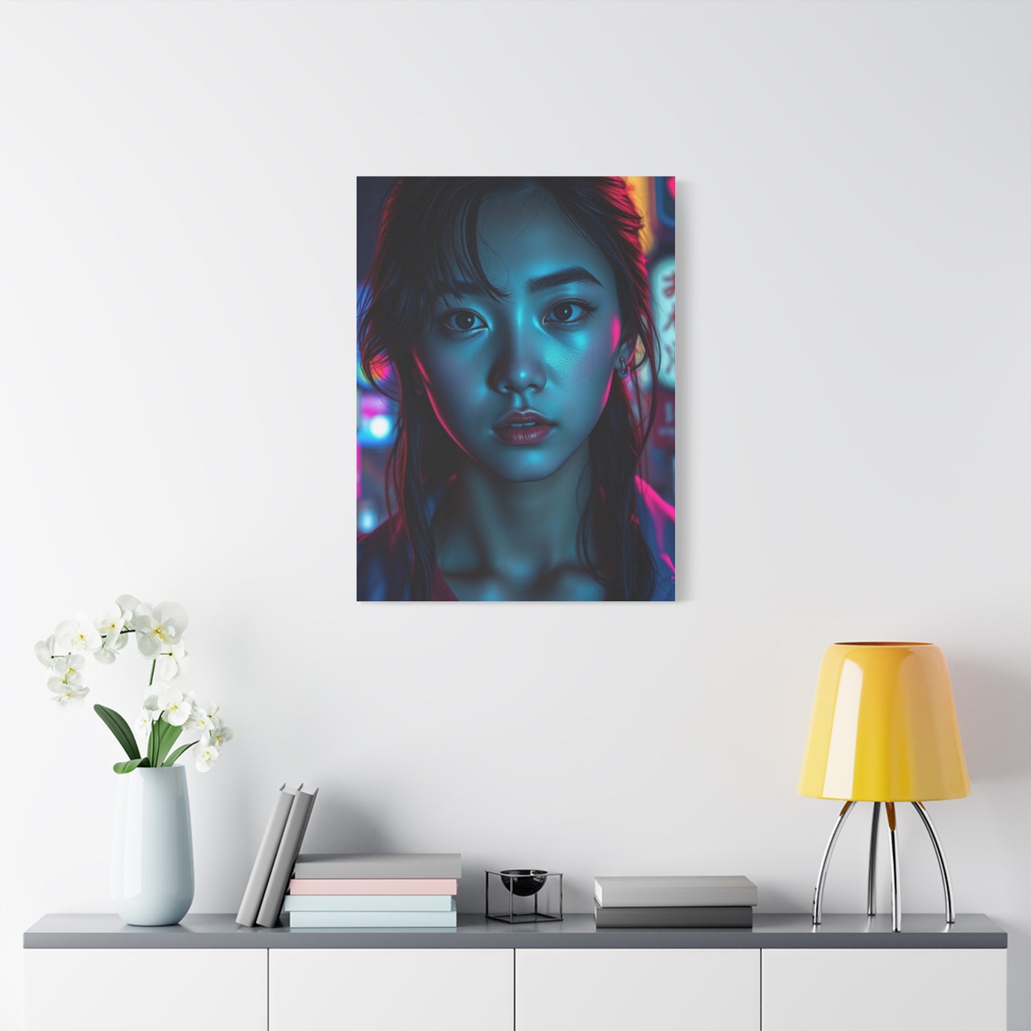 Vision Warakami Vaporwave Art Art Wall Art & Canvas Print