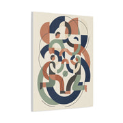 Abstract Collaboration Geometry Wall Art & Canvas Print