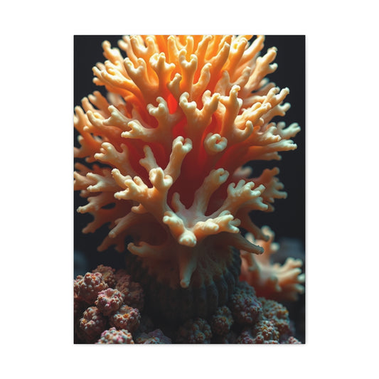 Coral Art Supreme Canvas Wall Art & Canvas Print