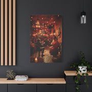 Intimate Jazz Club Performance Wall Art & Canvas Print