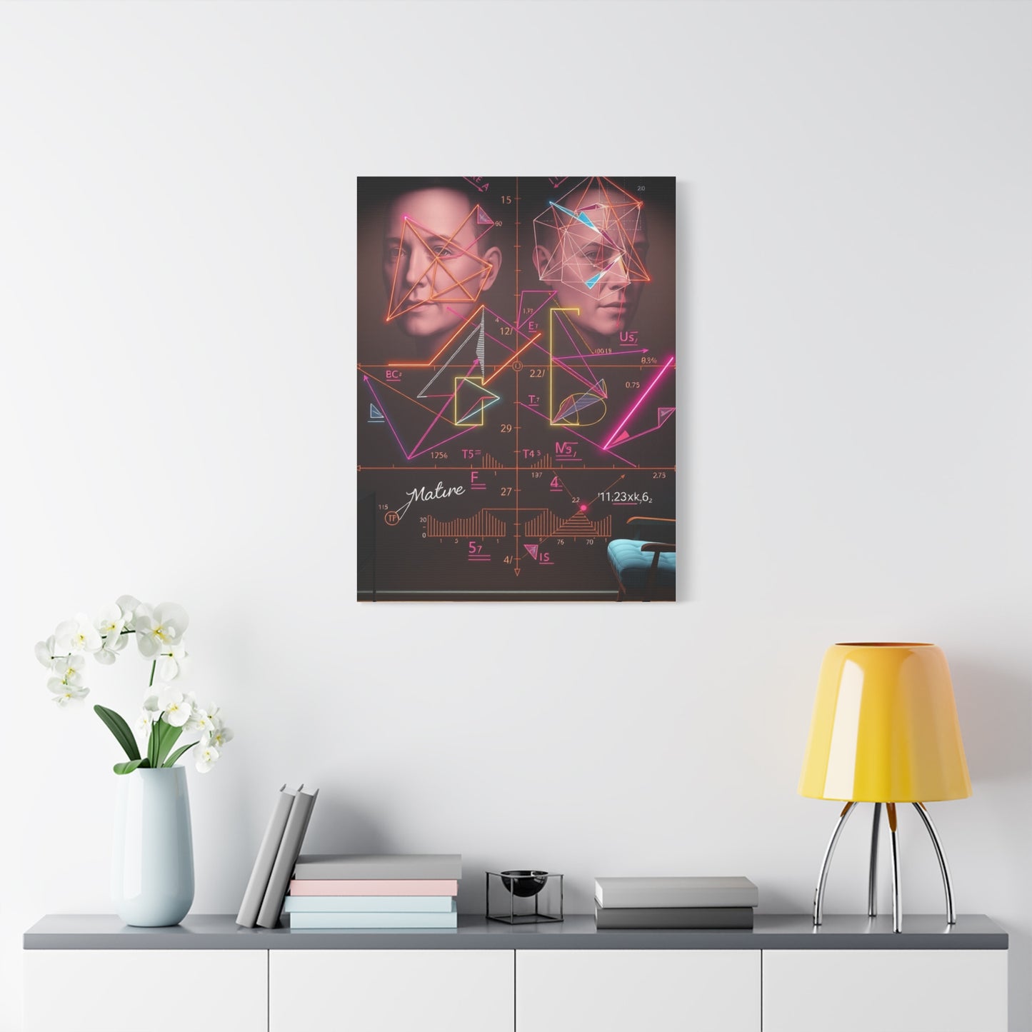 Collection Modern Math Art for Creative Spaces Art Wall Art & Canvas Print