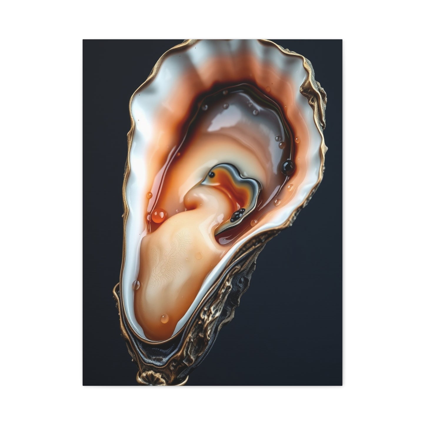Oyster Art Canvas Art 10 Wall Art & Canvas Print