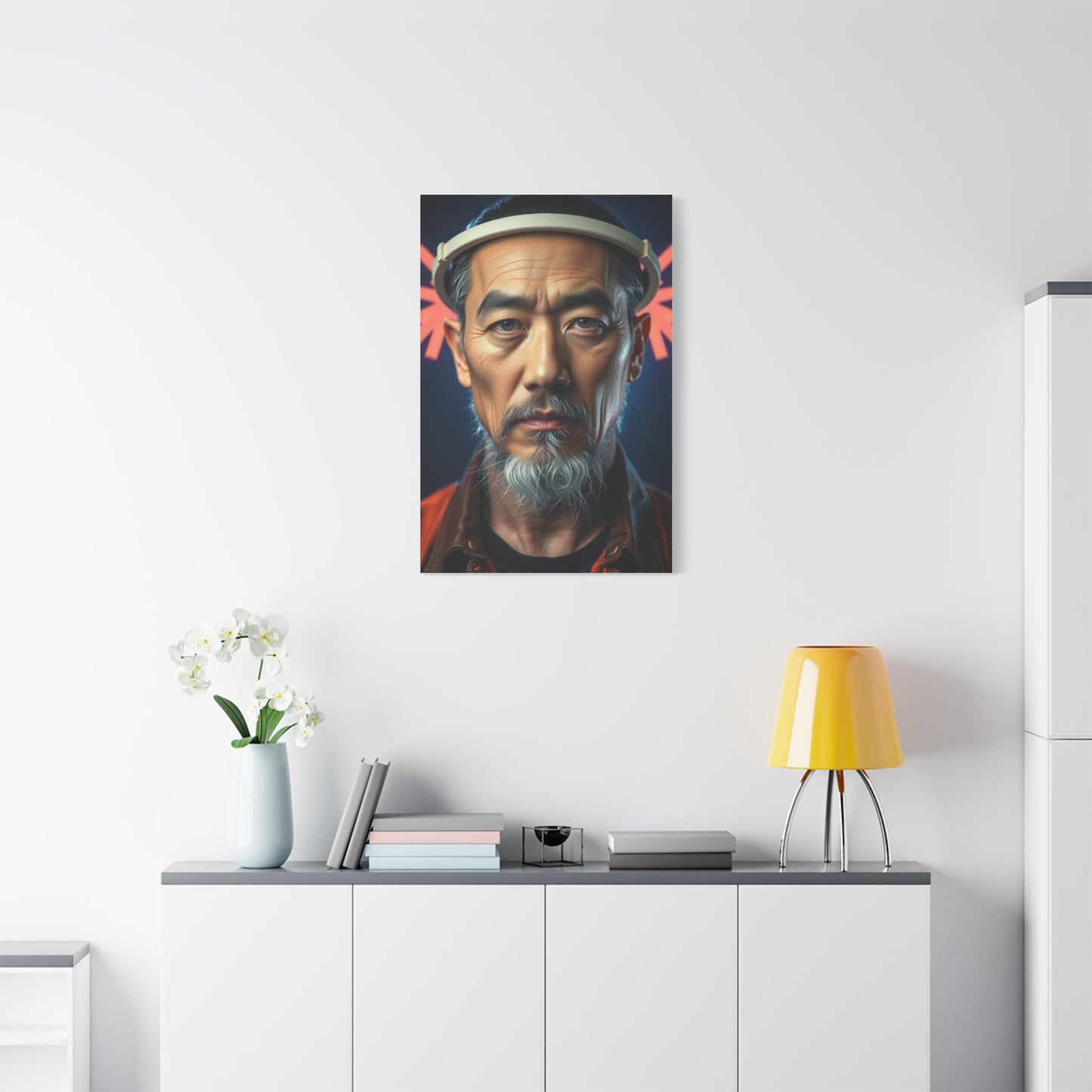 Serene Elegance Tapestry wall art & canvas print