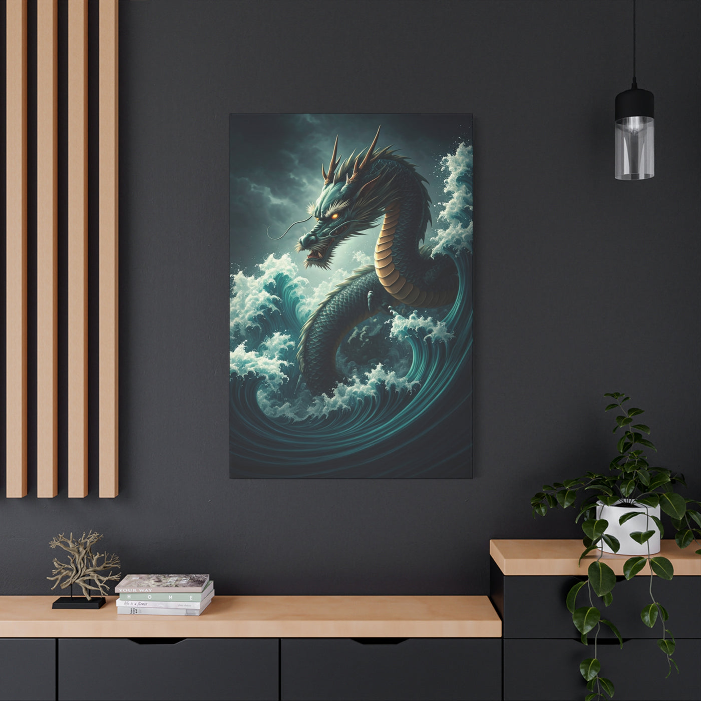 Ocean Dragon Wall Art & Canvas Prints