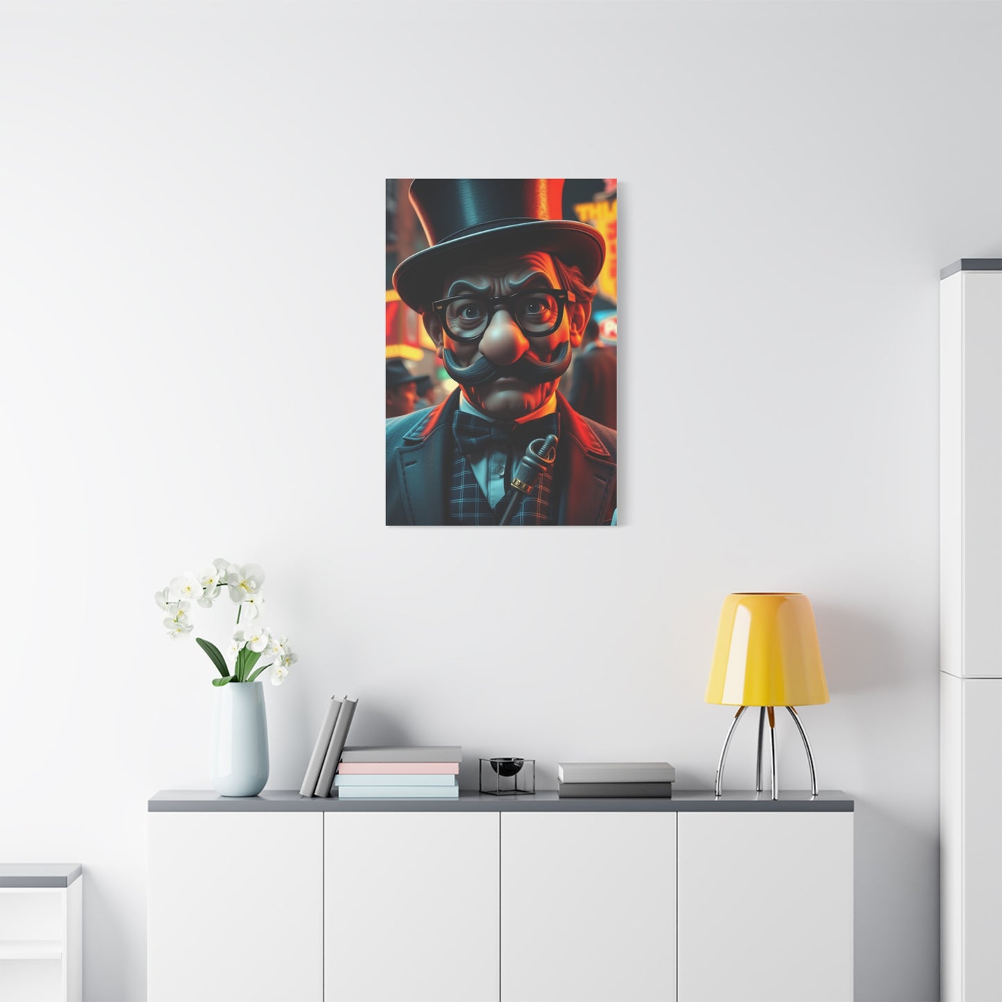 Supreme Rich Uncle Pennybags Art Collection Wall Art & Canvas Print