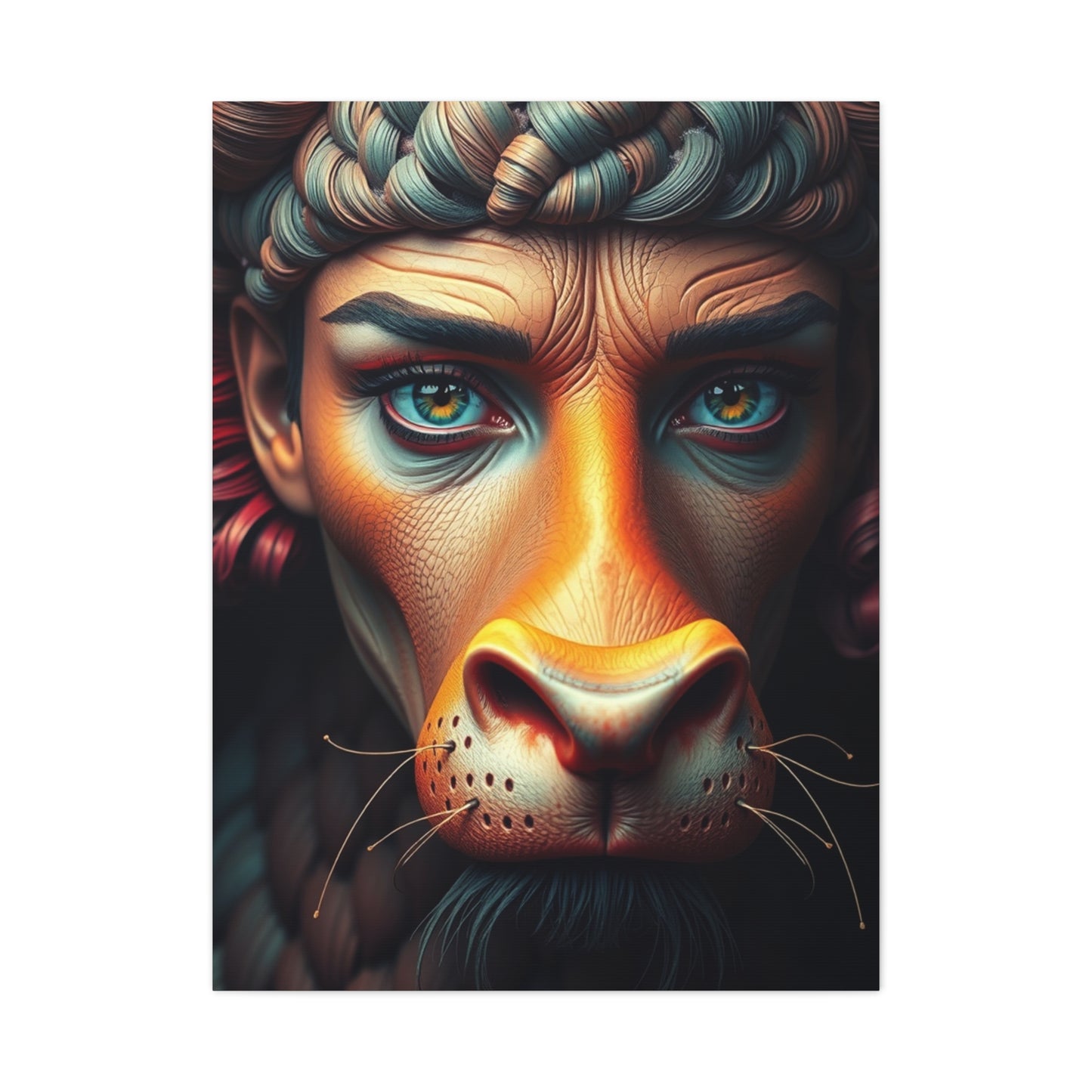 Hermes Opulent Masterpiece wall art & canvas print