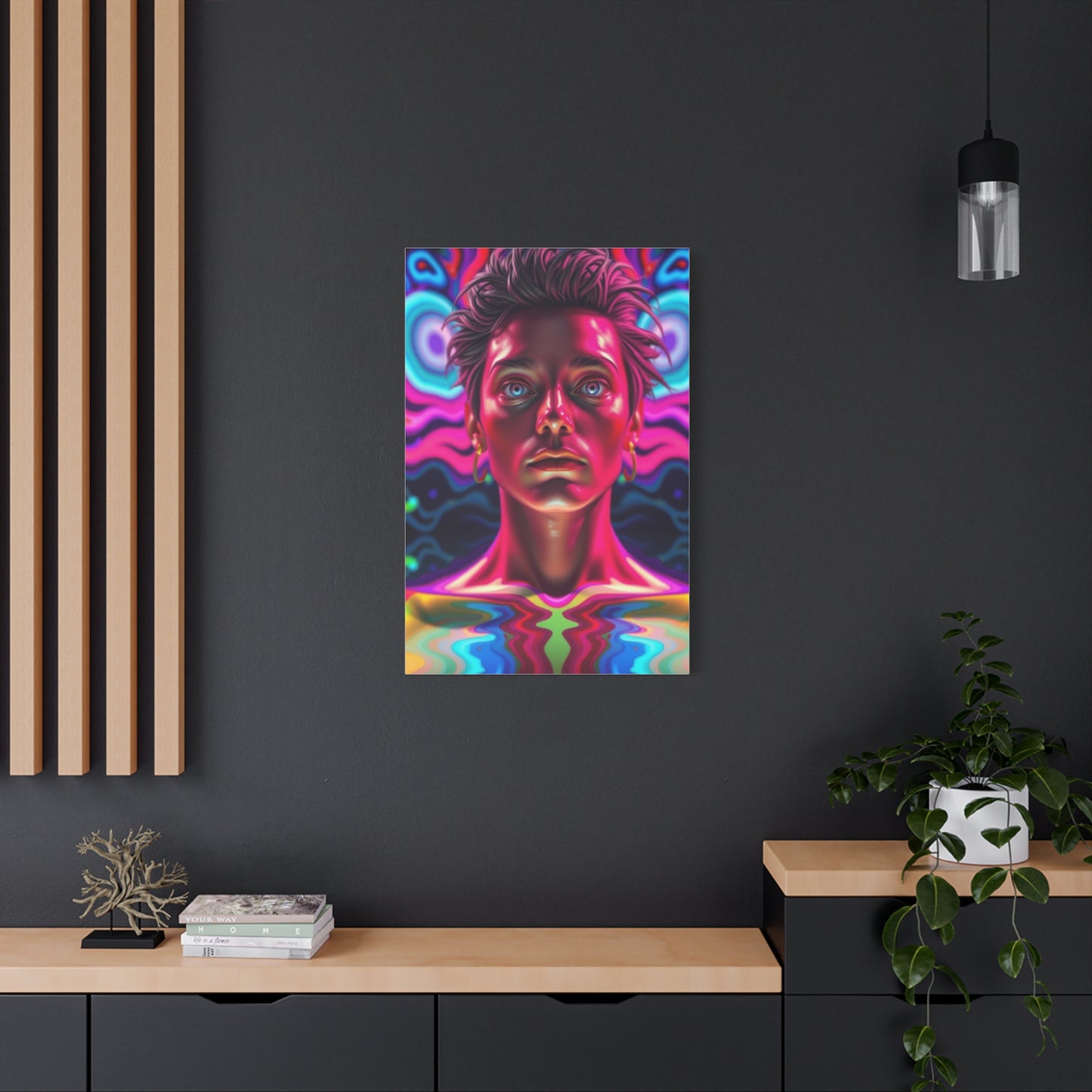 Mystic Vortex Creation Wall Art & Canvas Print
