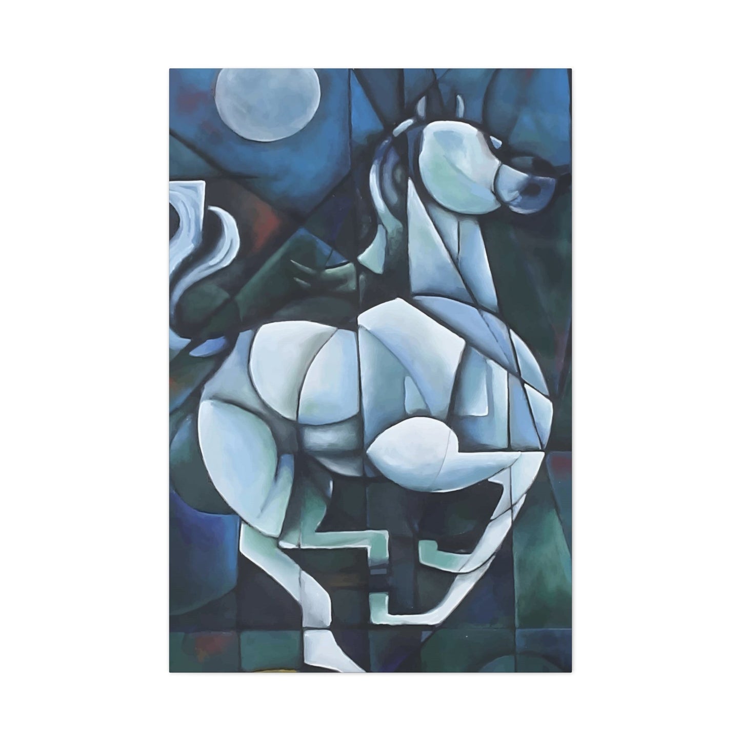 Horse Pieces Abstract Wall Art & Canvas Prints