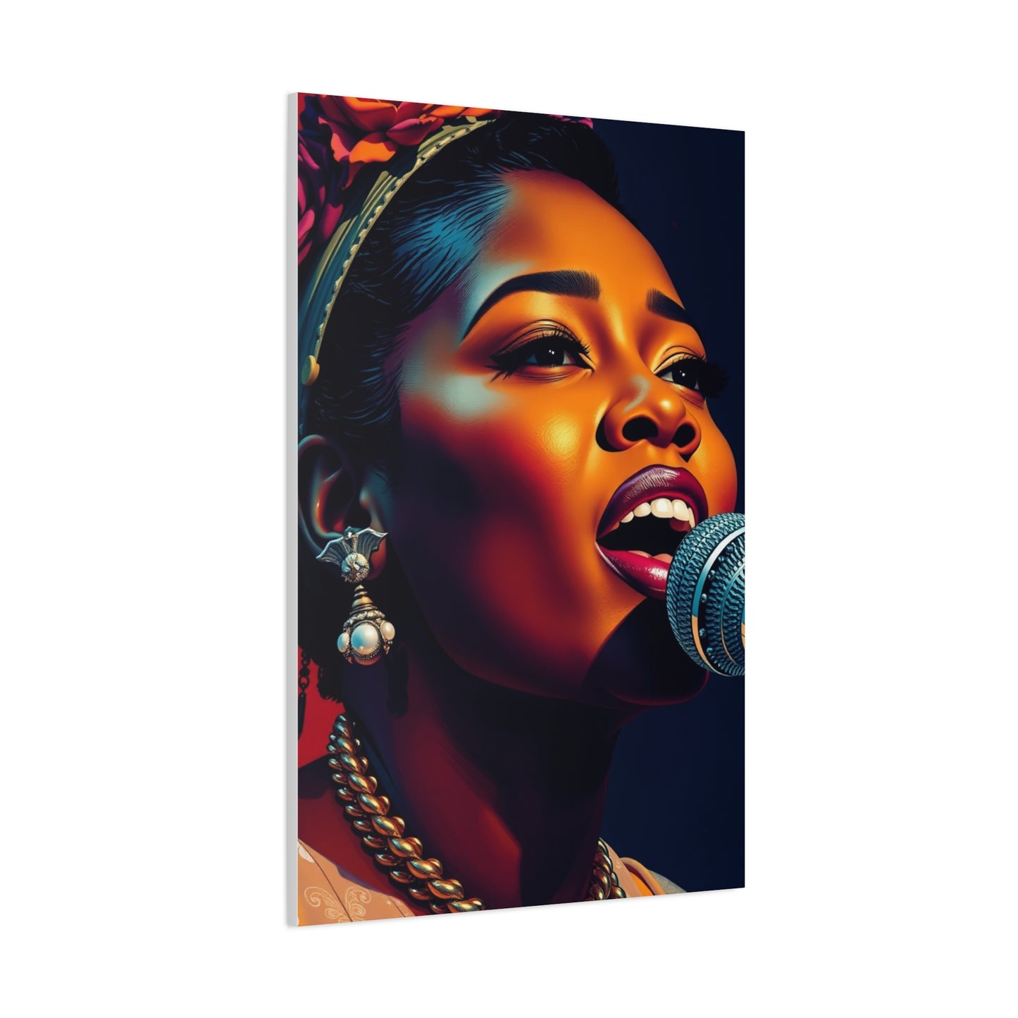 Billie Holiday Art Luxury Canvas Wall Art & Canvas Print