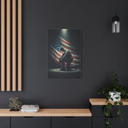 Kneeling Soldier Prayer Tribute Wall Art & Canvas Prints
