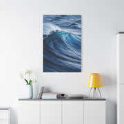 Dynamic Ocean Curl Motion Detail Wall Art & Canvas Print