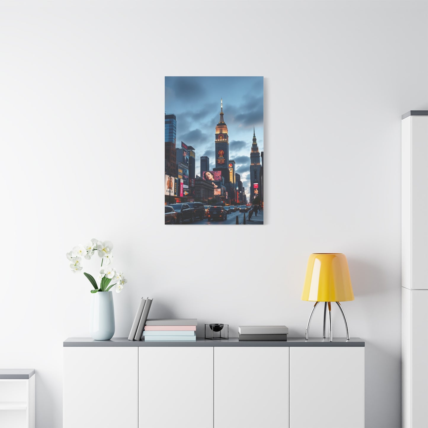Concrete Jungle Elegance Wall Art & Canvas Print