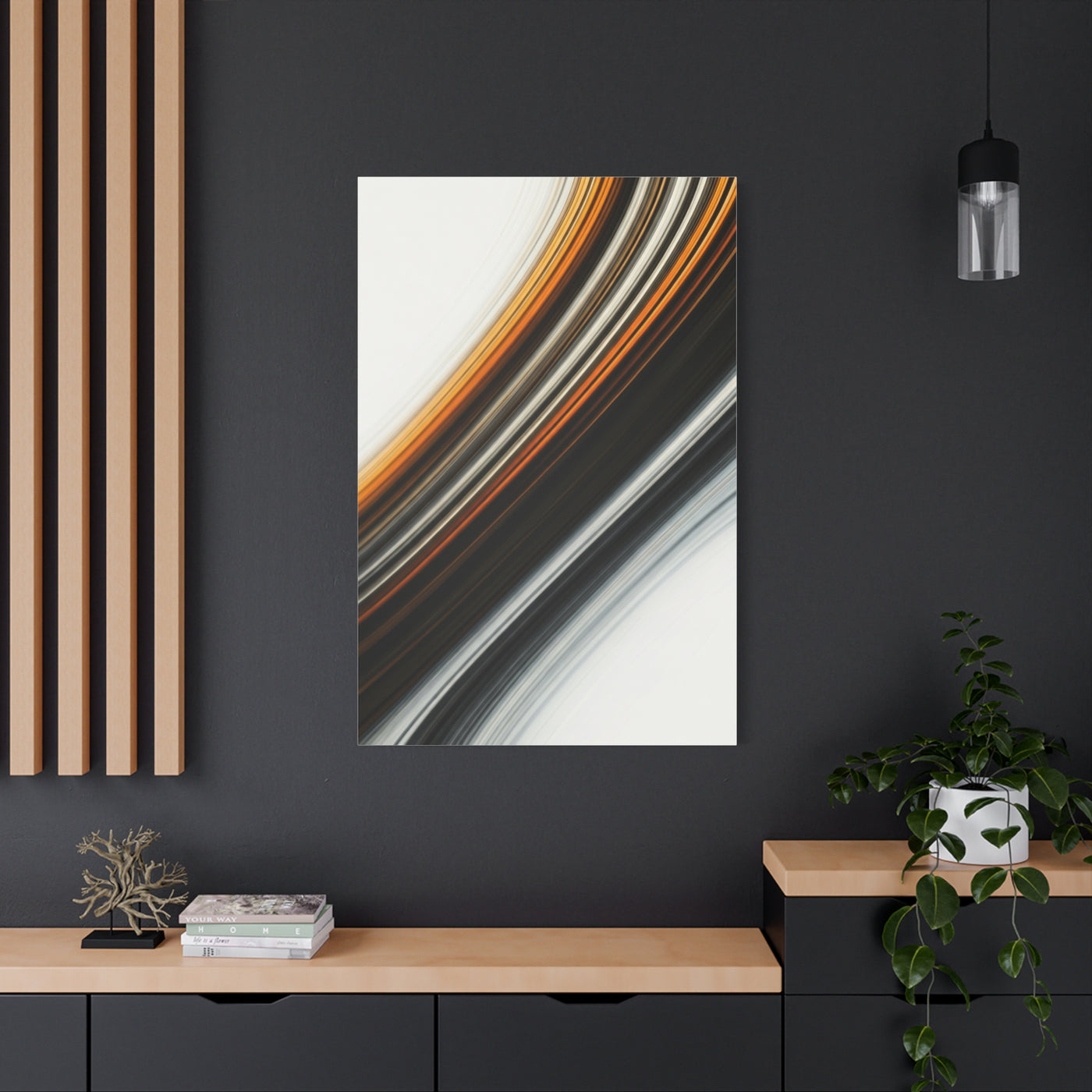 Golden Drift Flow Wall Art & Canvas Prints