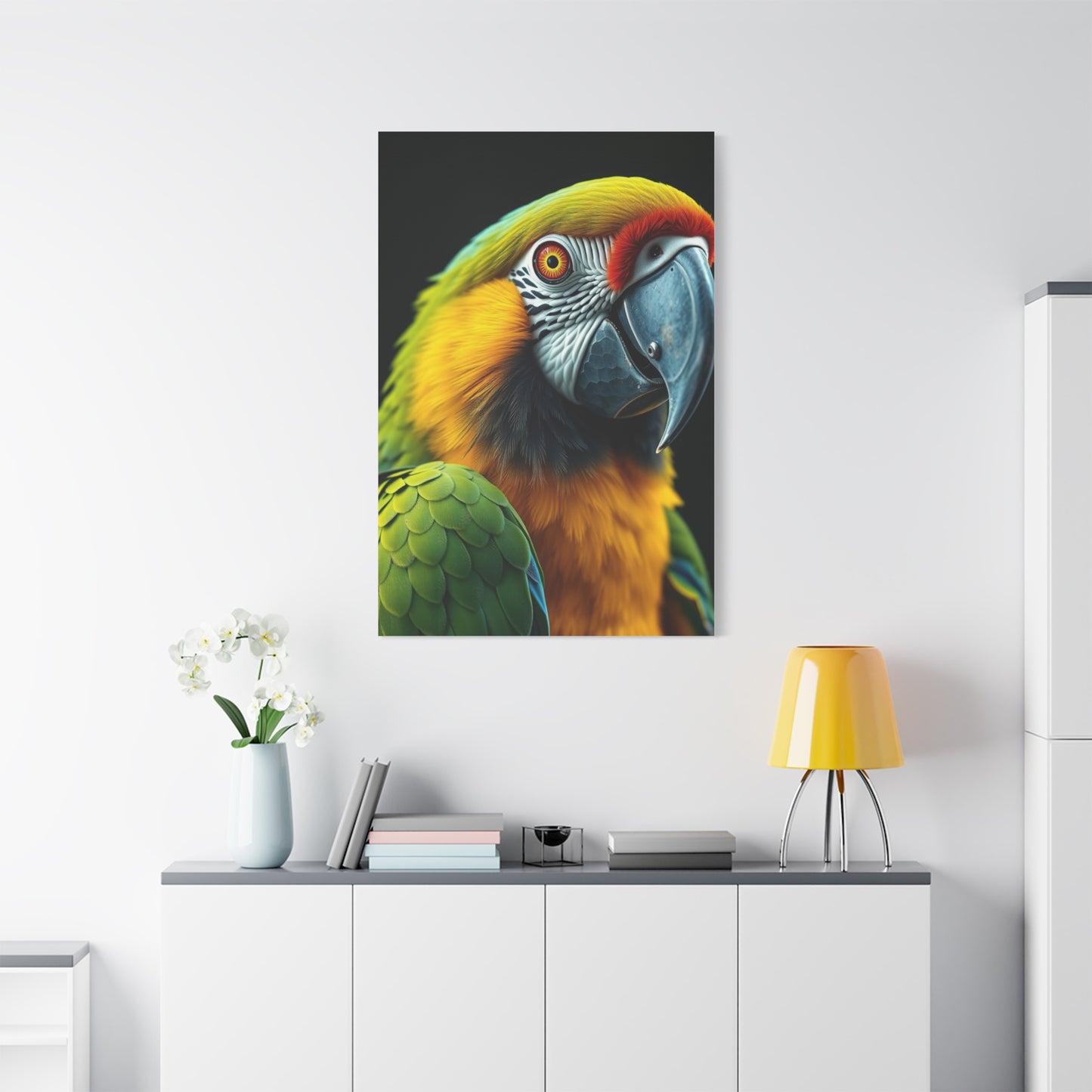 Elite Parrot Art Vision Wall Art & Canvas Print