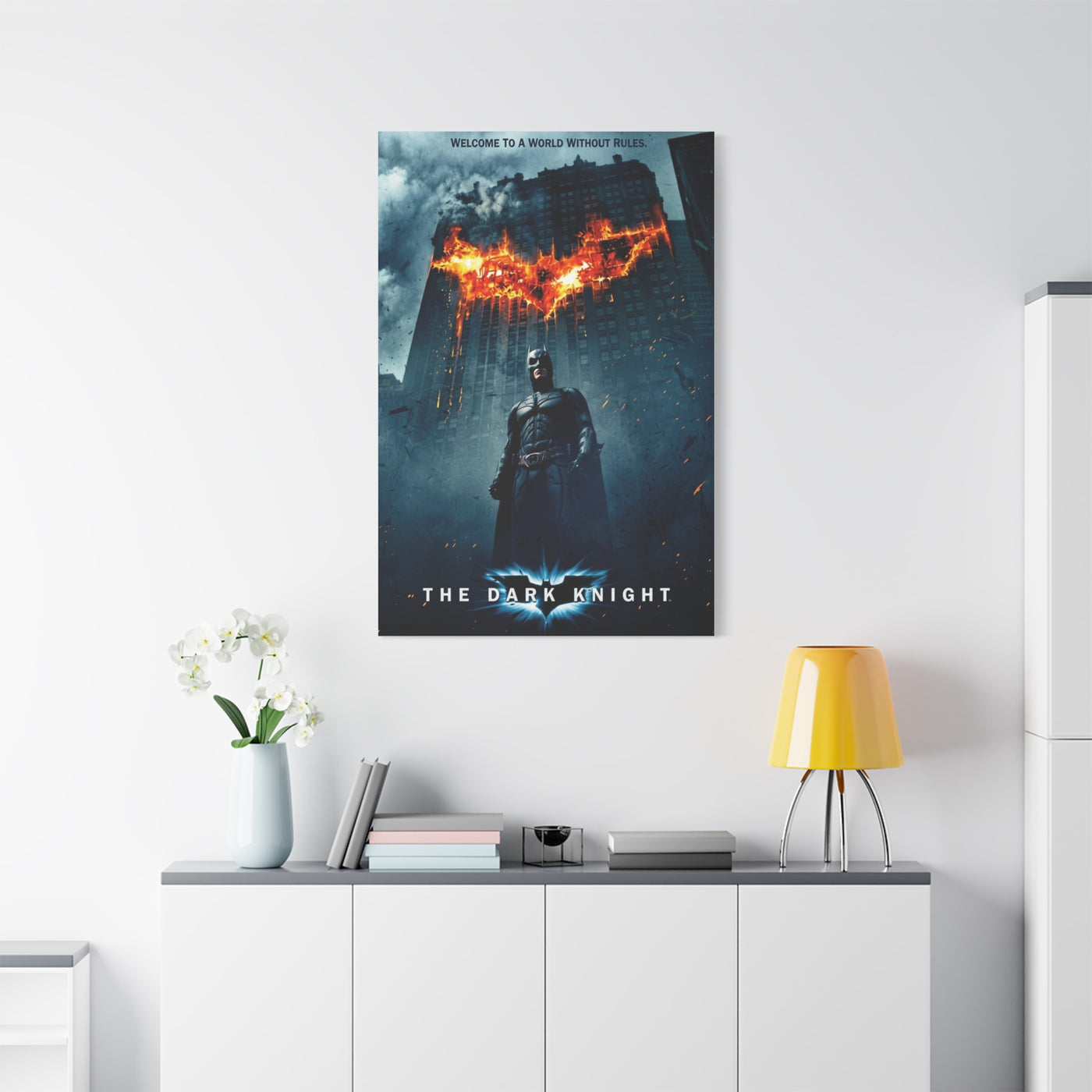 The Dark Knight Batman Movie Poster Wall Art & Canvas Print