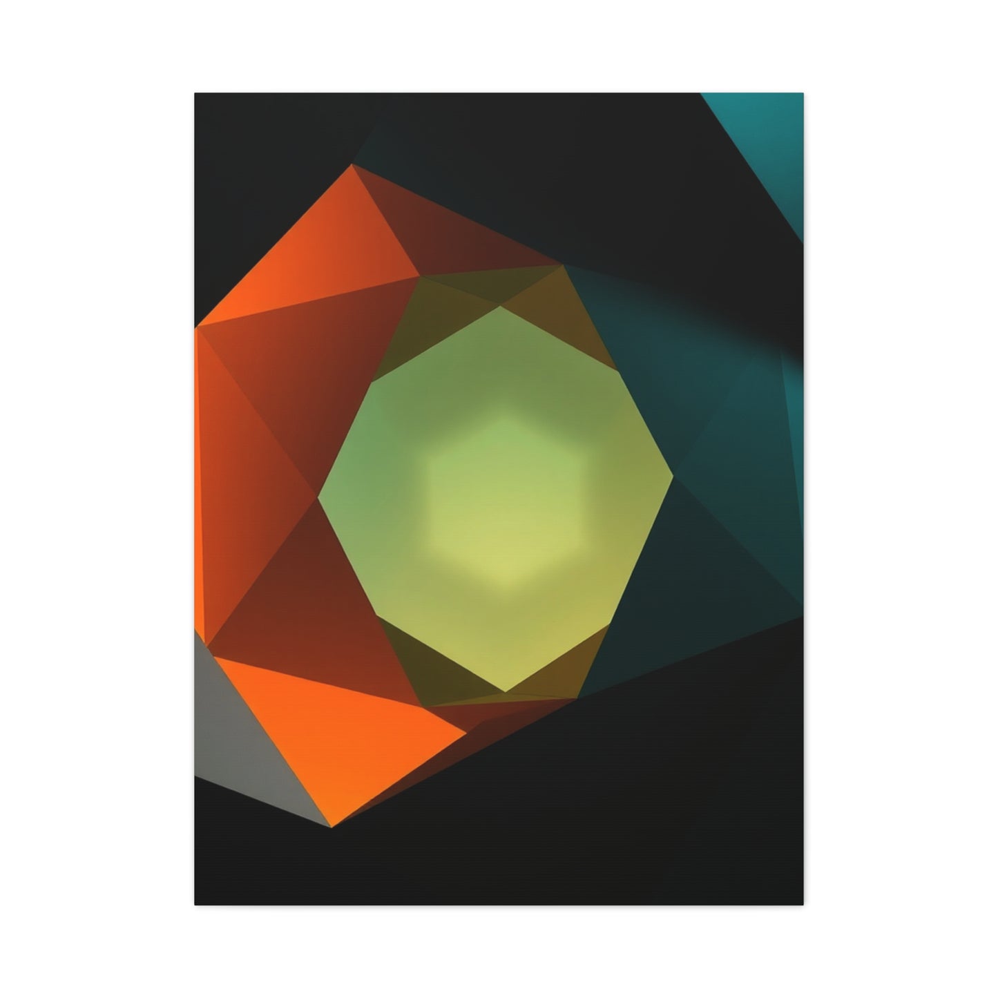 Geometric Zenith Artwork Wall Art & Canvas Print