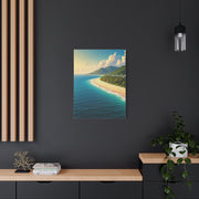Tropical Coastline Bay Panorama Wall Art & Canvas Prints
