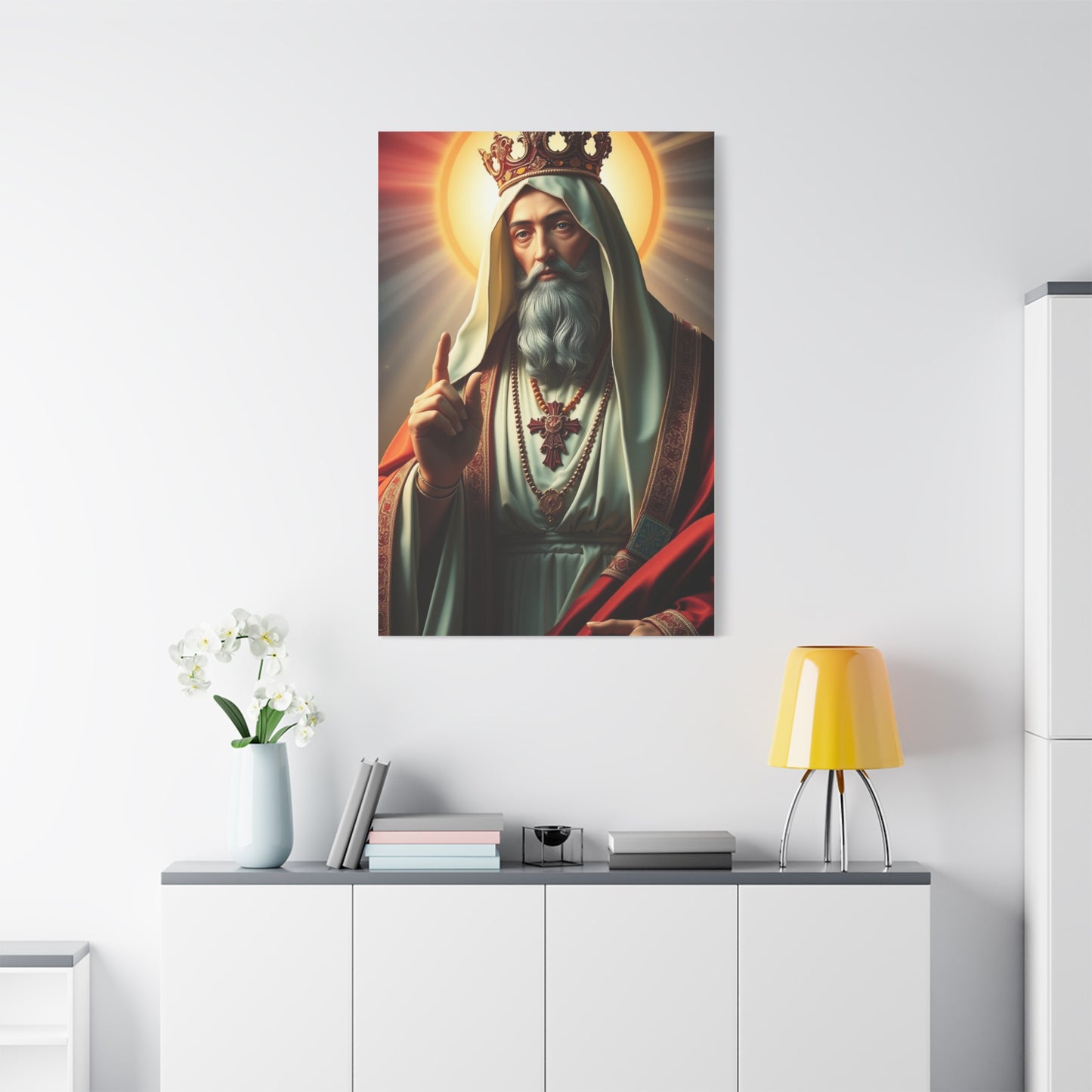 Masterpiece Religious Figures Wall Art Vision Wall Art & Canvas Print