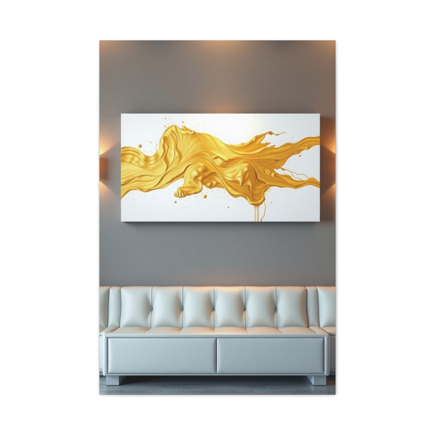 Gilded Ivory Masterpiece wall art & canvas print
