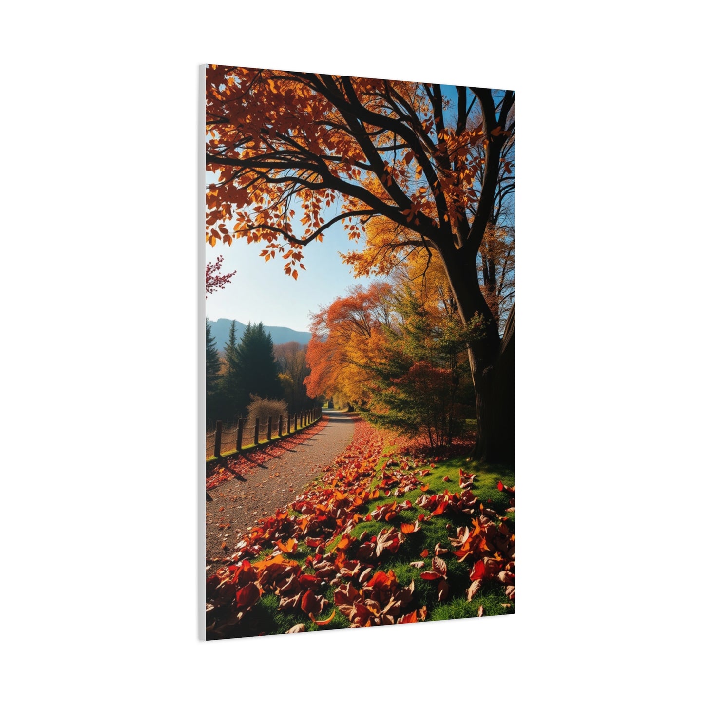 Golden Foliage Reverie Wall Art & Canvas Print
