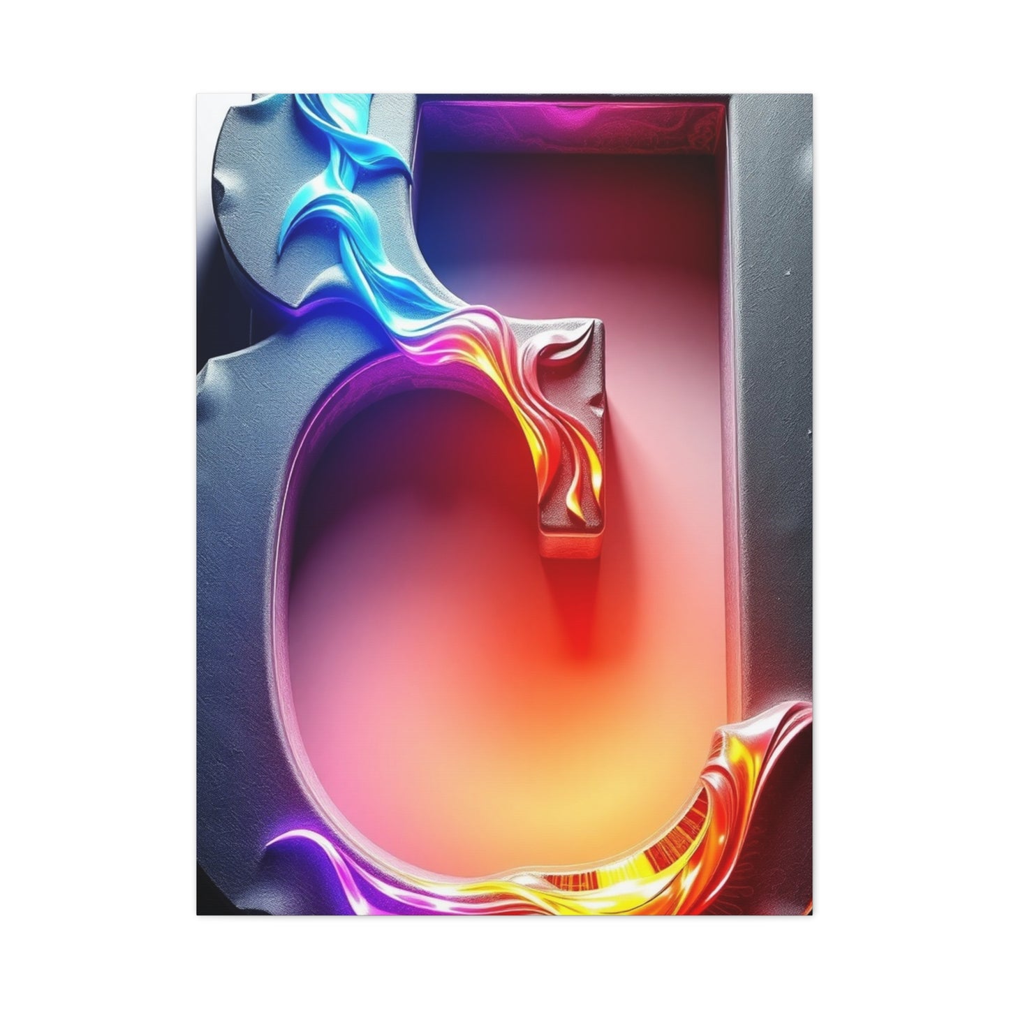 Supreme The Letter E - Art Beautiful Collection Wall Art & Canvas Print