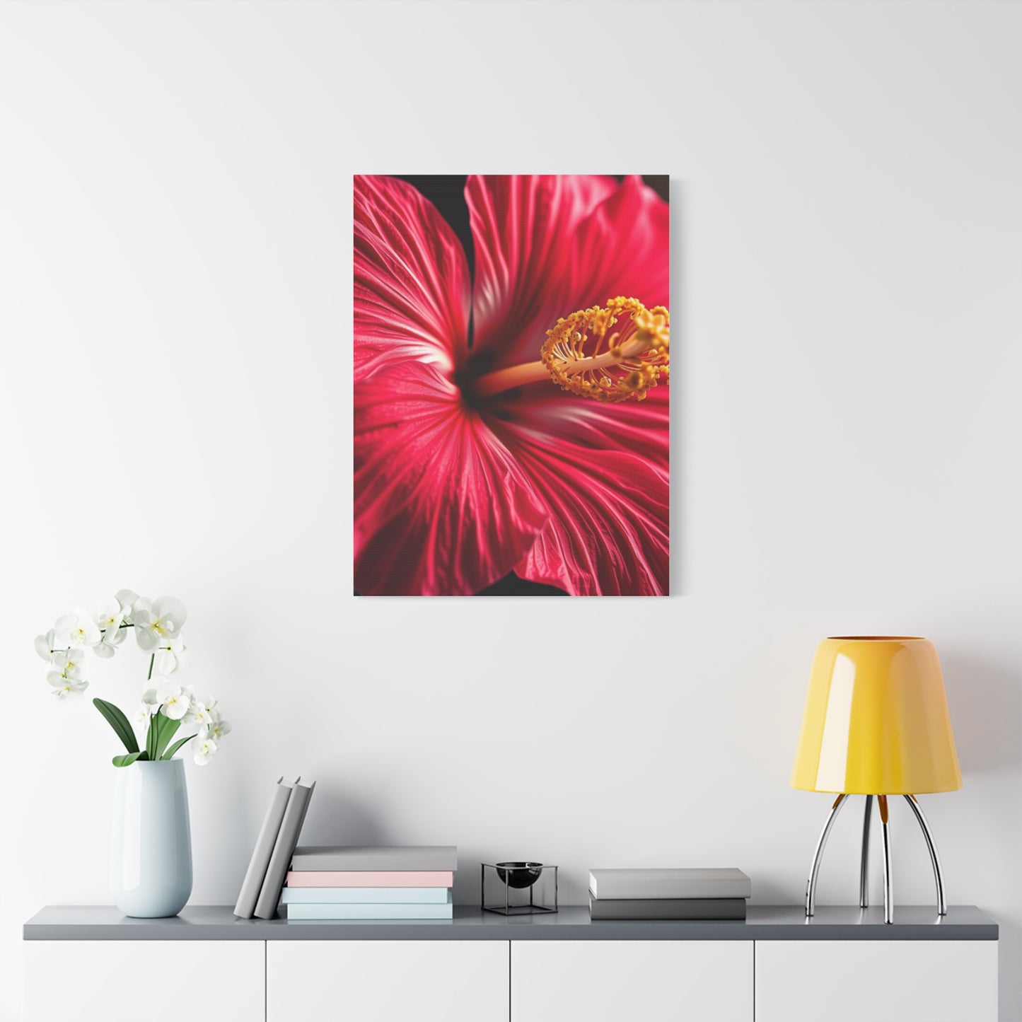 Hibiscus Flower Art Luxury Canvas Wall Art & Canvas Print