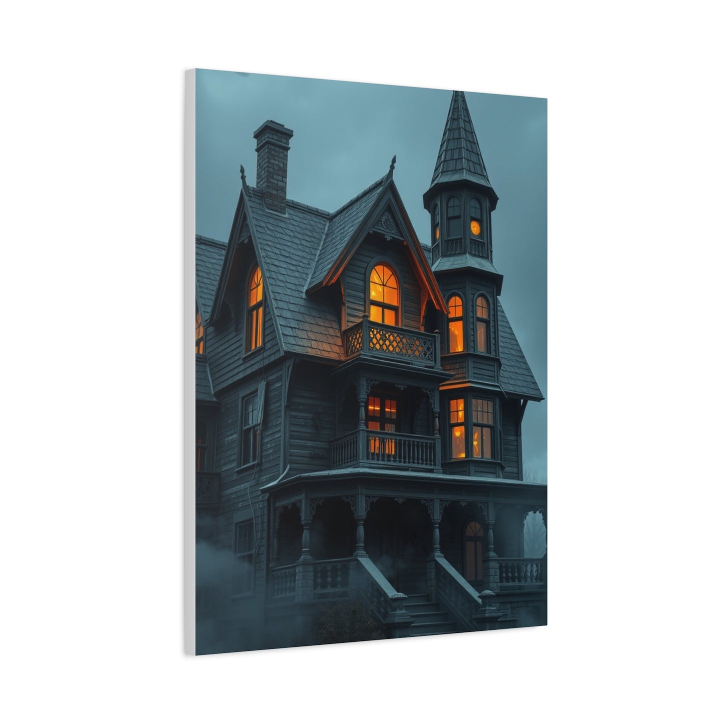 Supreme Haunted House Art Beautiful Collection Wall Art & Canvas Print