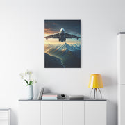 Mountain Flight Over Peaks Wall Art & Canvas Prints