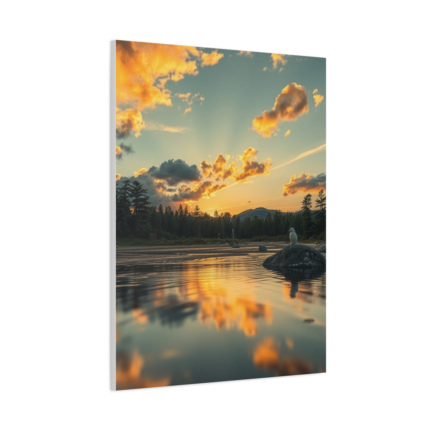 Radiant Canopy Creation Wall Art & Canvas Print