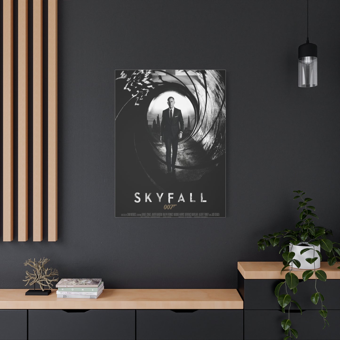 Skyfall Movie Poster Wall Art & Canvas Print