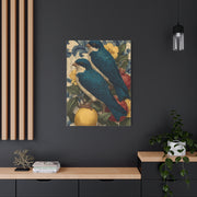 Italian Majolica Swallow & Citrus Wall Art & Canvas Print