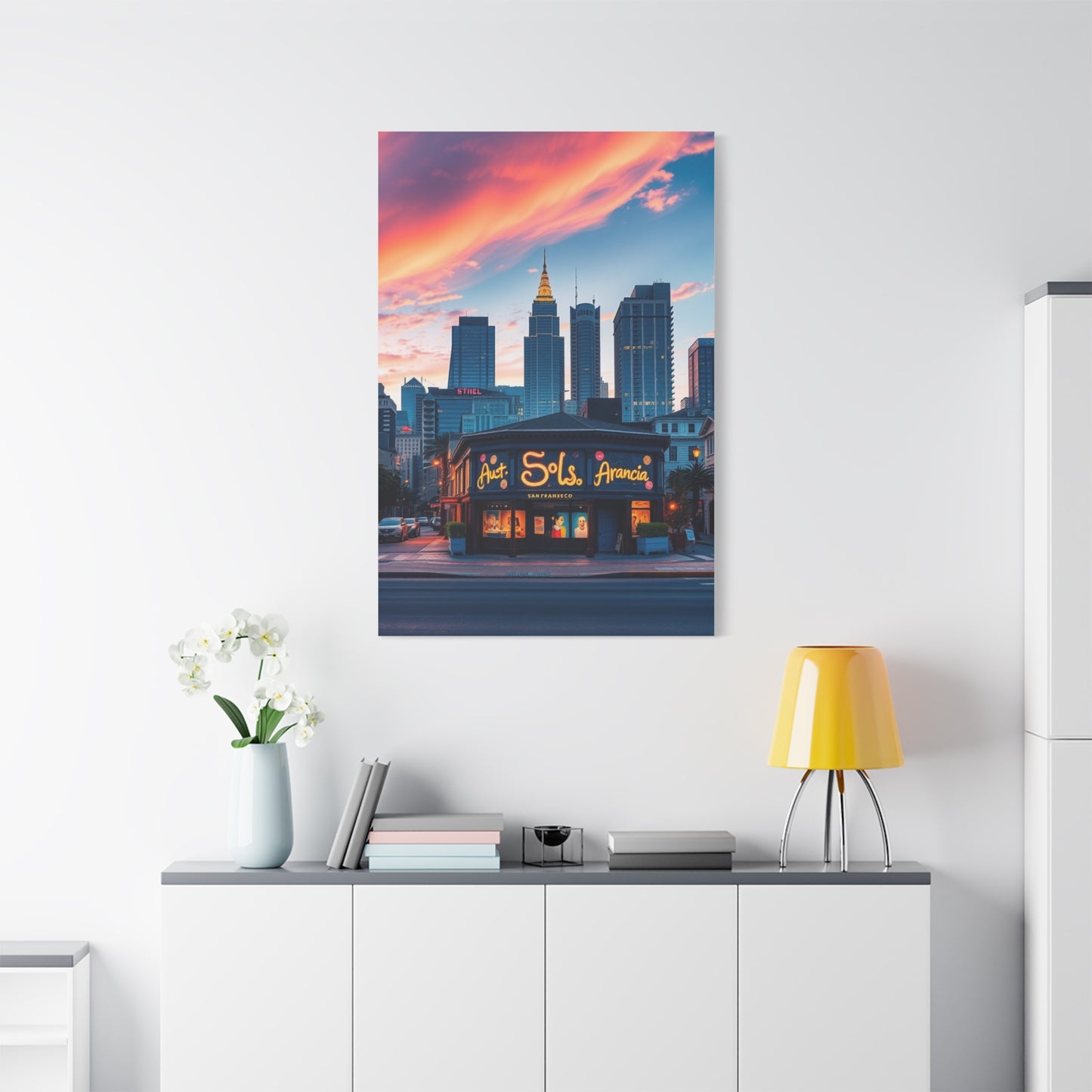 San Francisco Art Canvas Art 5 Wall Art & Canvas Print