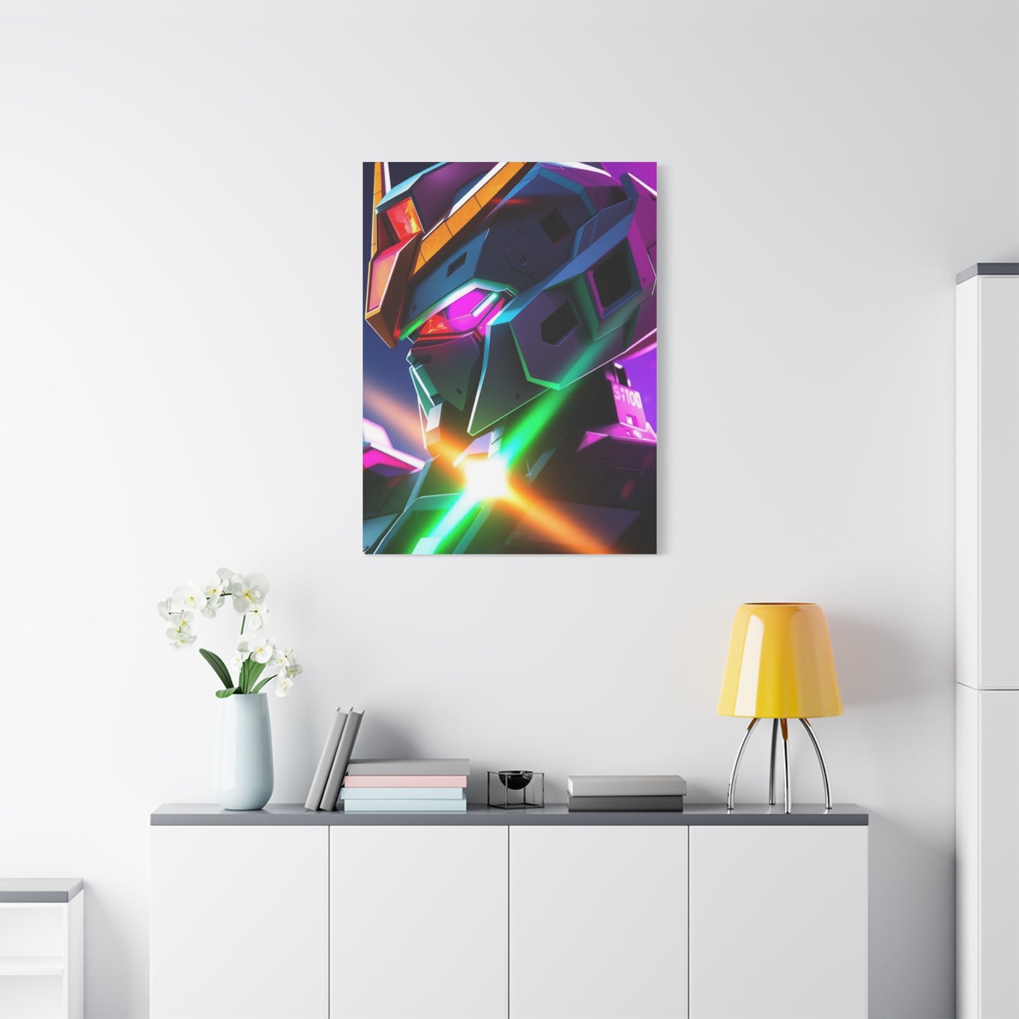 Gundam Art Refined Canvas Wall Art & Canvas Print
