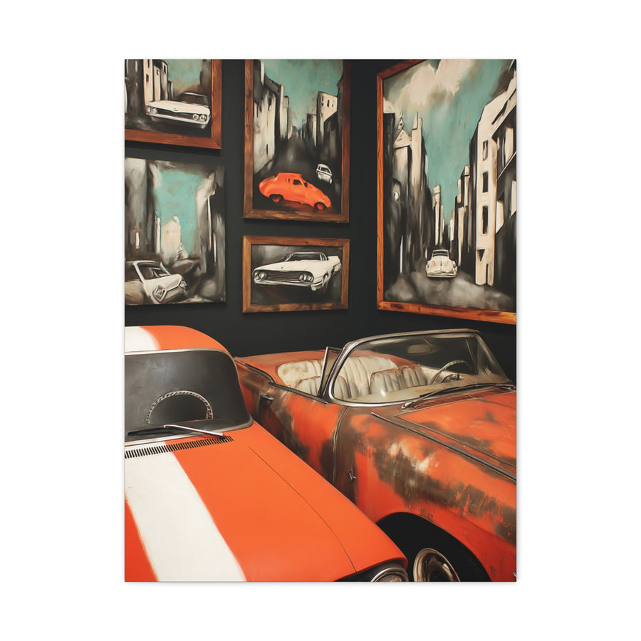 Vintage Car Gallery Wall Art & Canvas Print