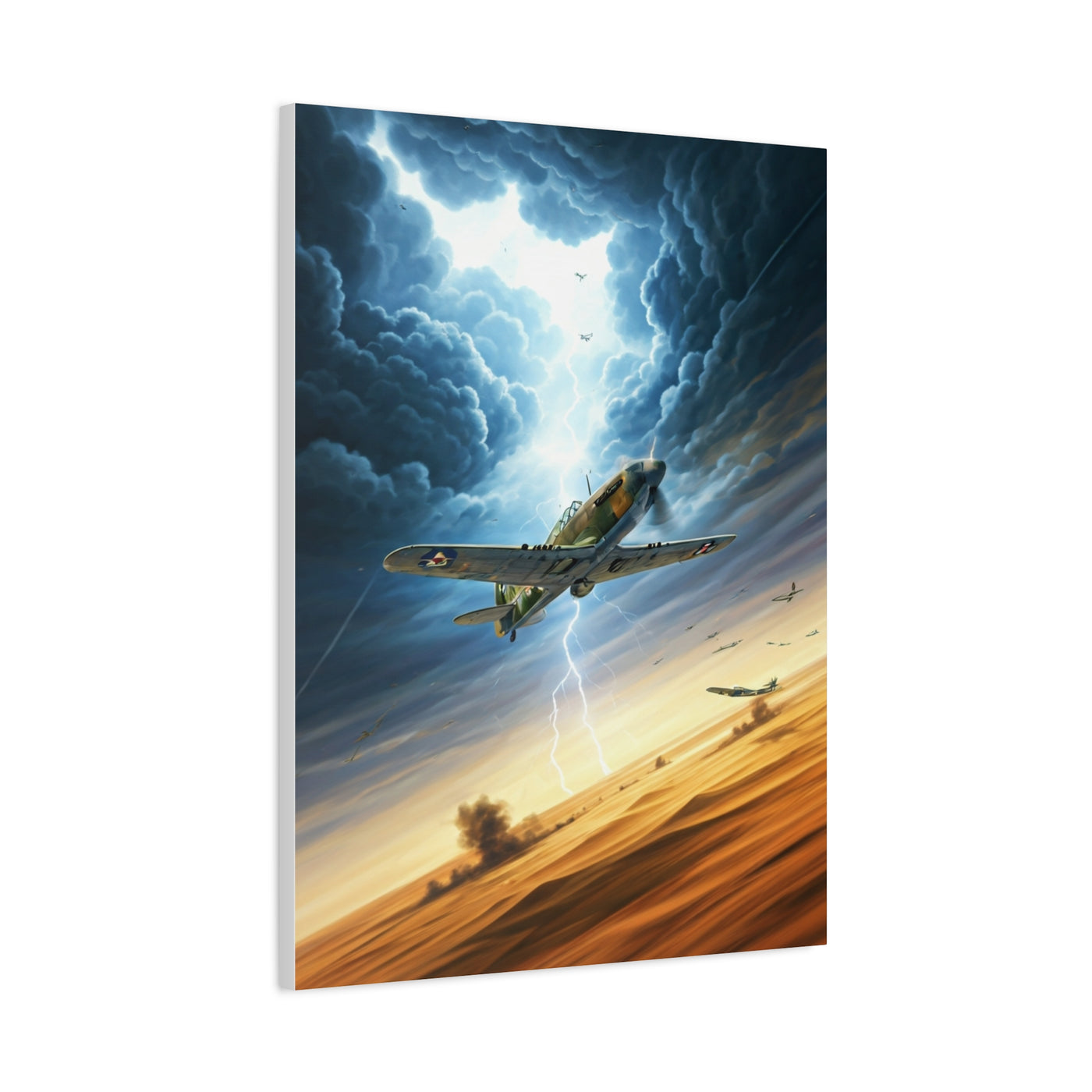 Lightning Run Combat Flight Wall Art & Canvas Prints