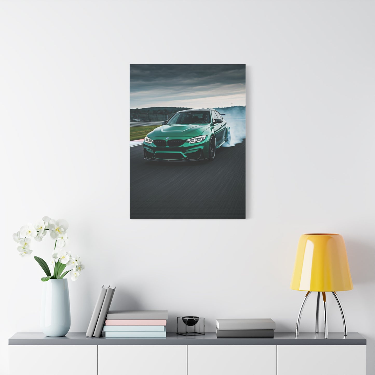 BMW M3 Track Entry Drift Precision Wall Art & Canvas Prints