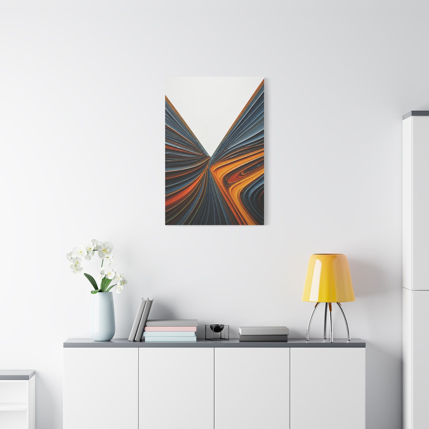 Converging Pathways Abstract Wall Art & Canvas Prints
