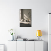 Japandi Tea Kitchen Minimal Still Life Wall Art & Canvas Print