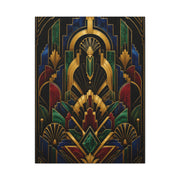 Neo Art Deco Jewel Geometry Wall Art & Canvas Print