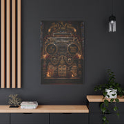 Hip Hop Cathedral Boombox Street Wall Art & Canvas Print