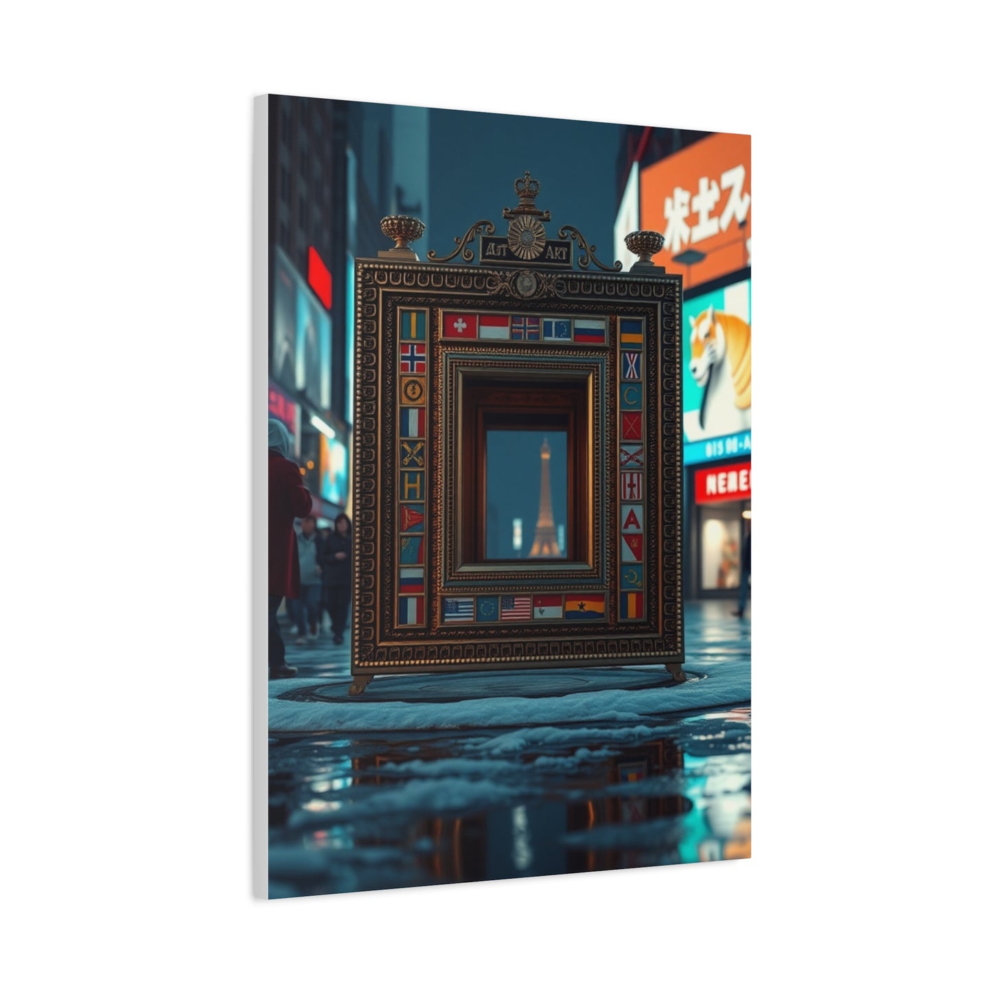 Square Art Supreme Canvas Wall Art & Canvas Print