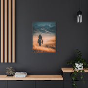 Western Rider Open Plains Wall Art & Canvas Print