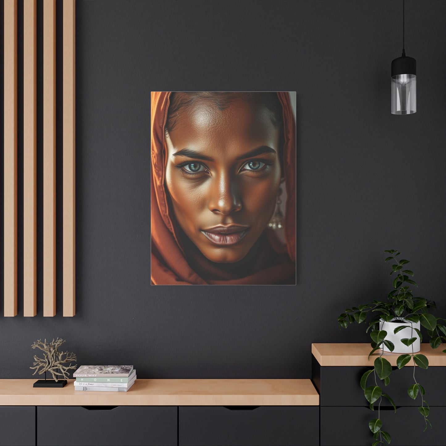 Shades of Brown Art Supreme Canvas Wall Art & Canvas Print