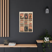 Retro Matchbox Romance Display Wall Art & Canvas Print