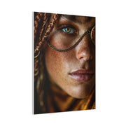 Braided Muse Antique Lens Portrait Wall Art & Canvas Print