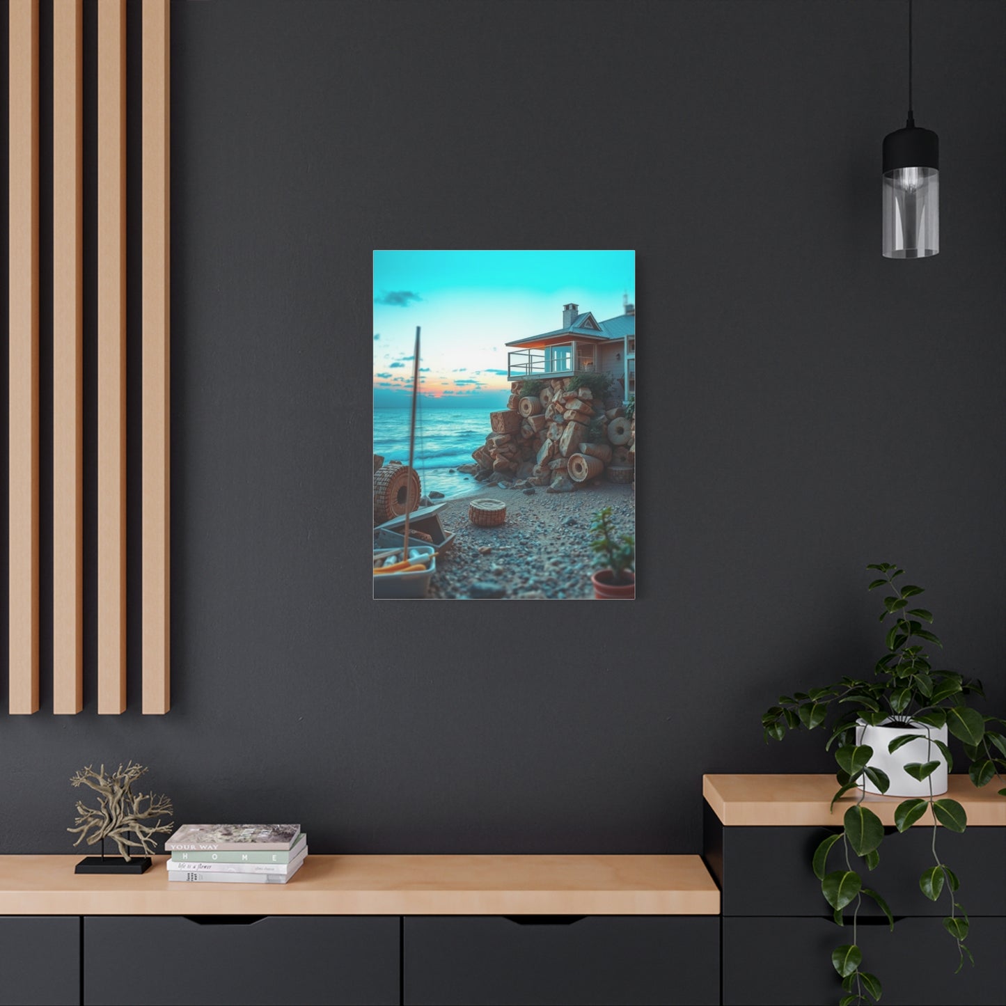Ocean Breeze Elegance Wall Art & Canvas Print